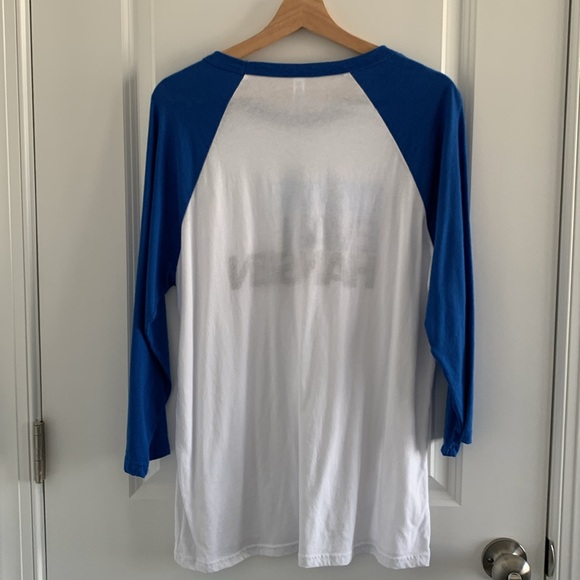 NWOT Dear Evan Hansen Broadway touring raglan baseball style tee size L - Picture 2 of 4